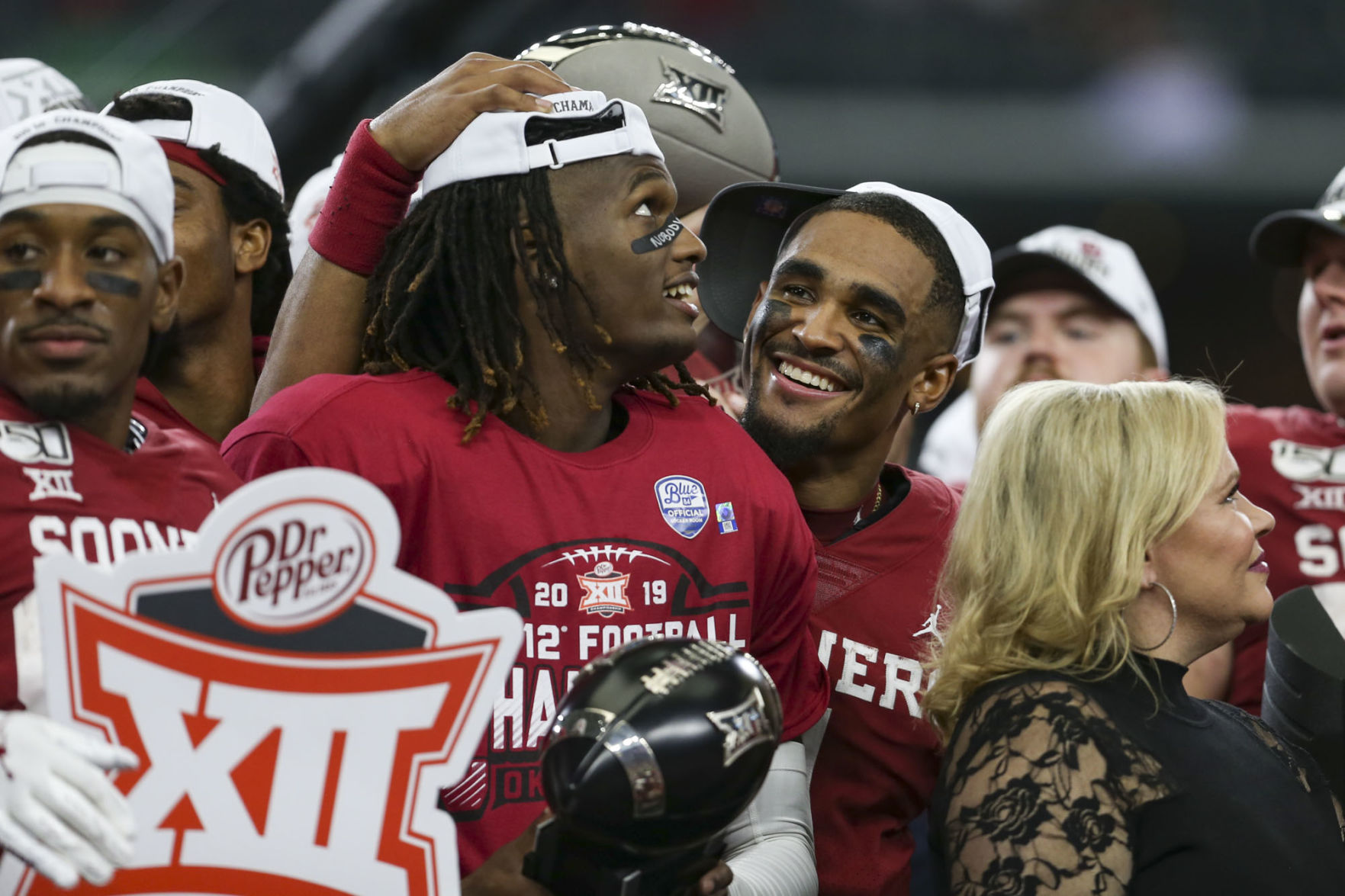 CeeDee Lamb and Jalen Hurts